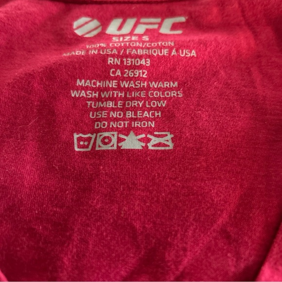 UFC Rowdy Ronda Rousey V-neck Tee Small - Picture 2 of 4